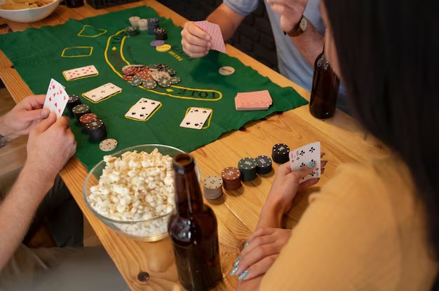 Live Baccarat dealer streaming from professional studio with multiple camera angles